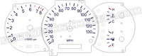 02-05 Kia Sedona Gauge Face