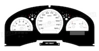 2004-2008 F150 King Ranch-HarleyD-Lariat Gauge Face