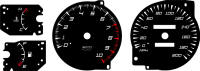 95-99 Talon-Eclipse Non-Turbo Edge Style Gauge Face