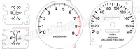 95-99 Talon-Eclipse Turbo Original Style Gauge Face