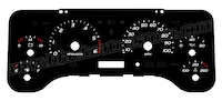 1997-2006 Jeep Wrangler Gauge Face