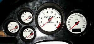 Mazda RX7 Gauge Face