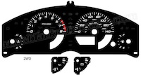 05-16 Frontier 05-15 Xterra 05-12 Pathfinder Gauge Face 2WD