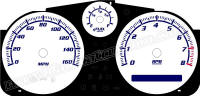 Pontiac Solstice 160mph C Style Gauge Face