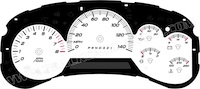 2006-2009 Trailblazer SS Gauge Face